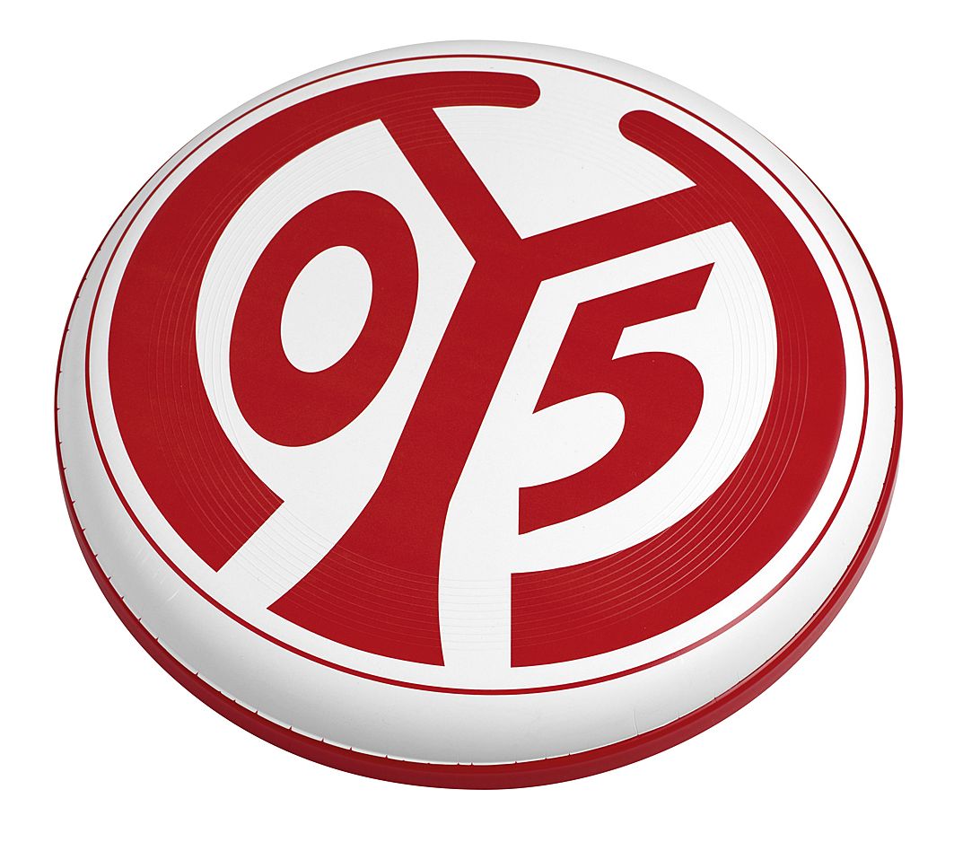 Mainz 05 Wurfscheibe Logo