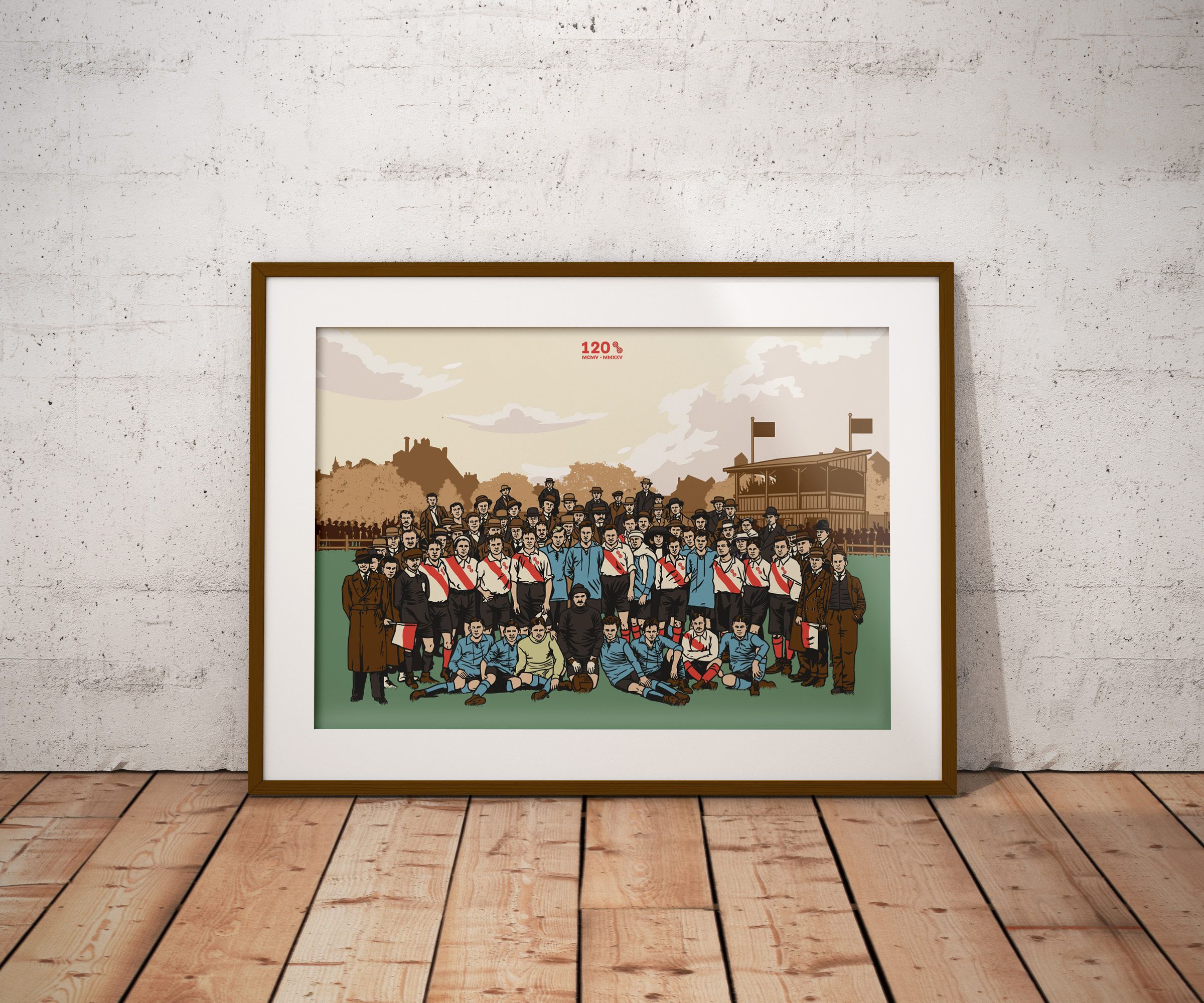 Fine Art Print Mannschaftsbild