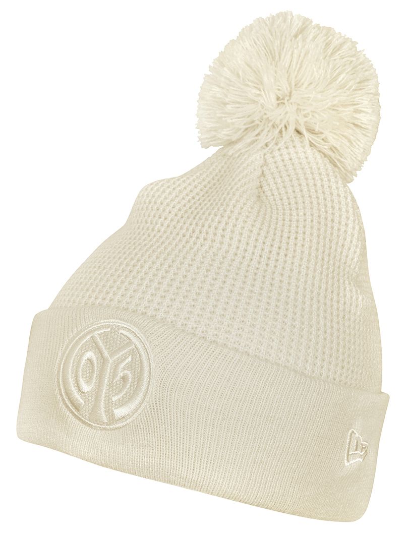 Strickmütze Logo Bommel