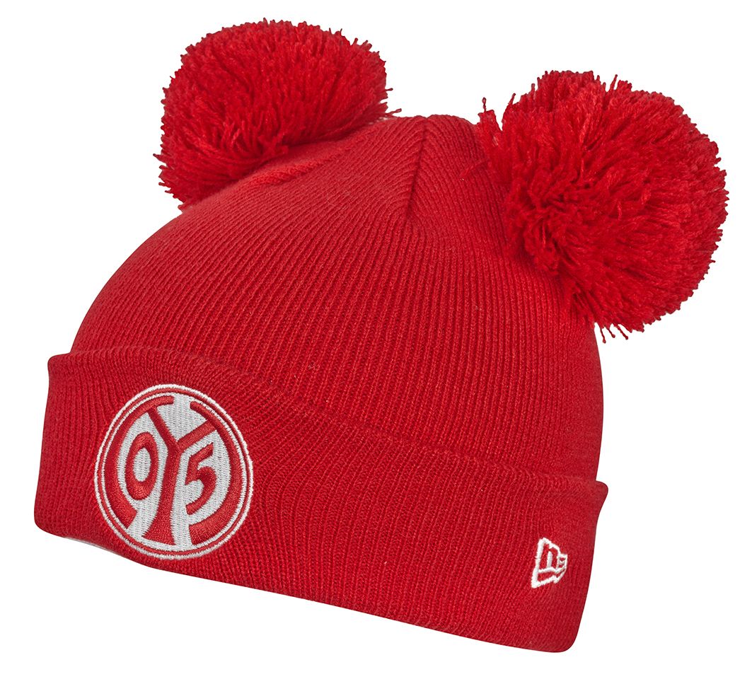 Kinder Strickmütze Bommel