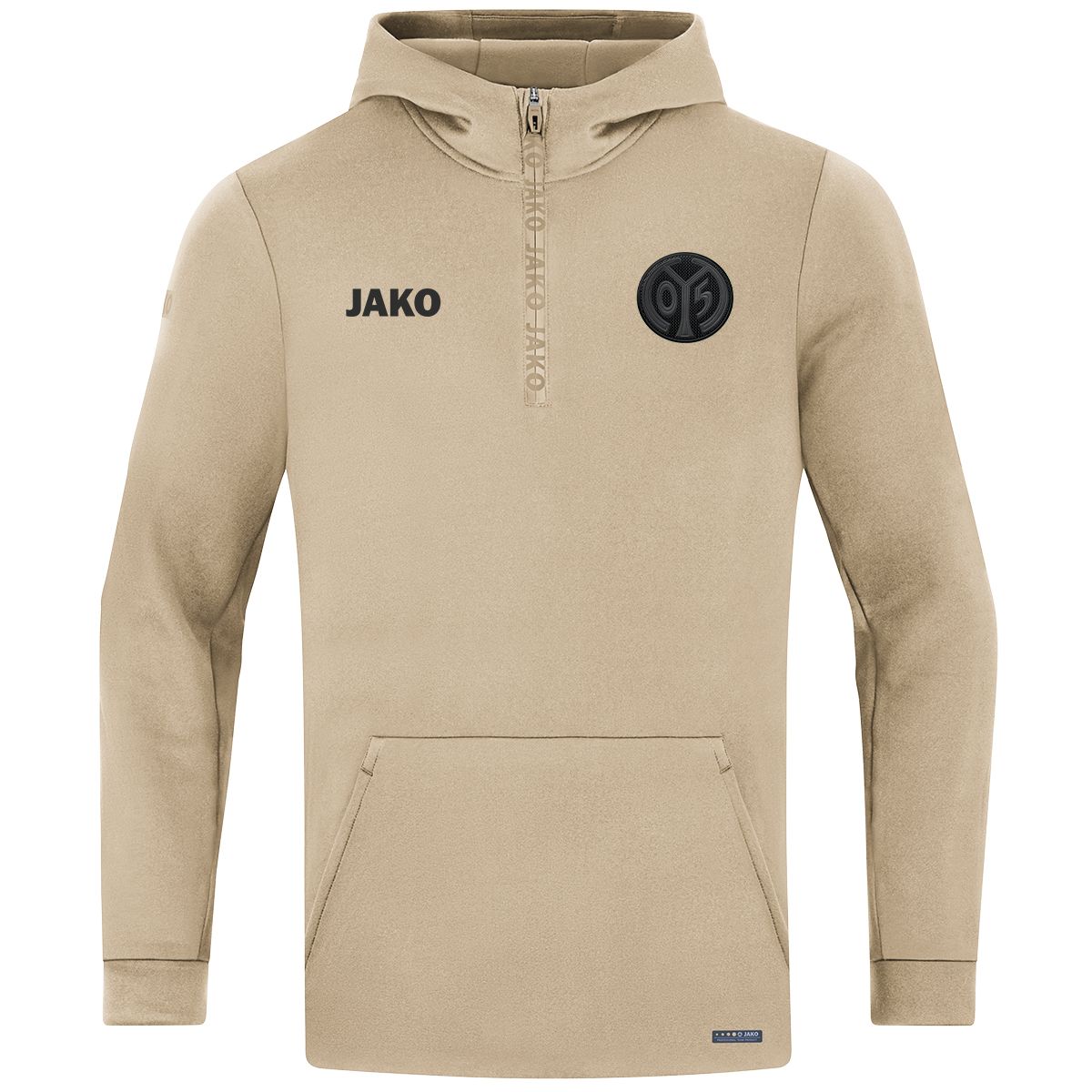 Mainz 05 Pro Casual Zip Hoodie beige 24/25 Herren