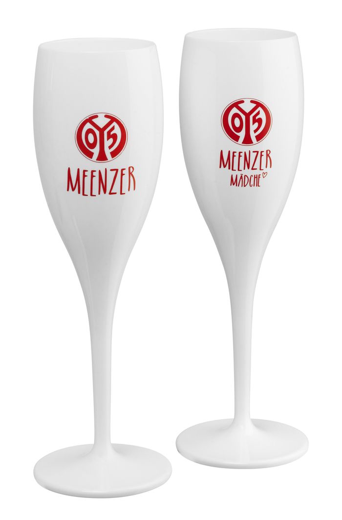 Mainz 05 Sektgläser Meenz 2er-Set