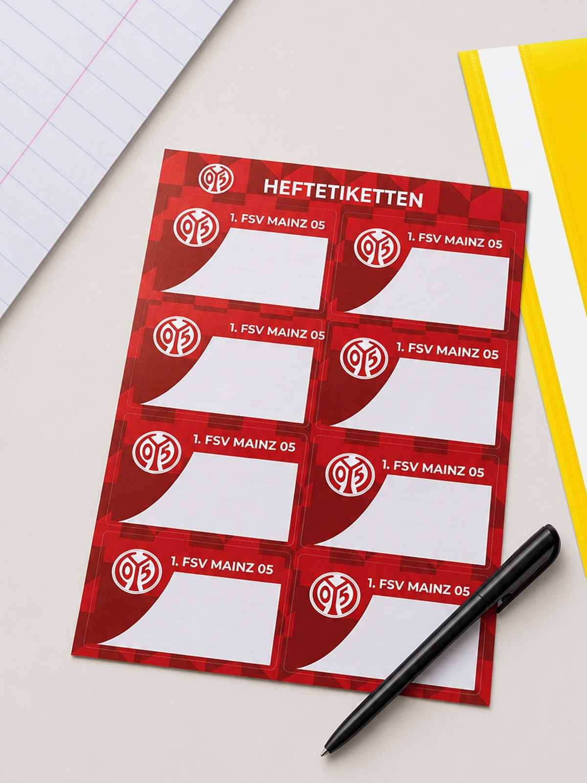 Heftetiketten