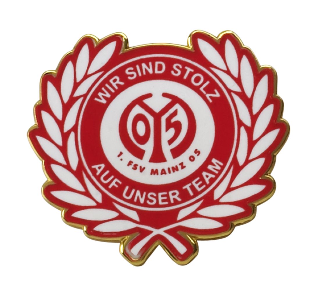 Mainz 05 Pin Wir sind stolz auf unser Team