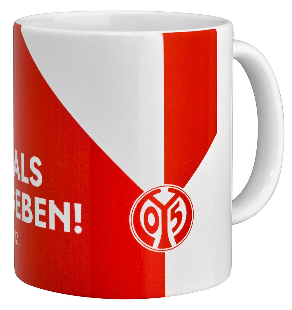 Tasse Niemals aufgeben