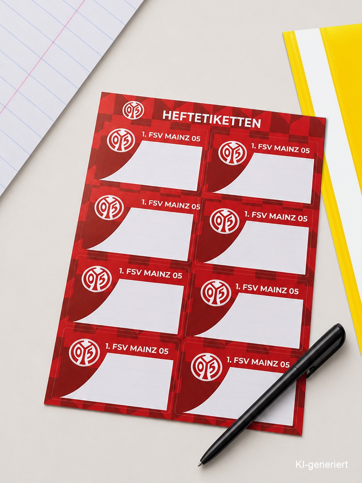 Heftetiketten