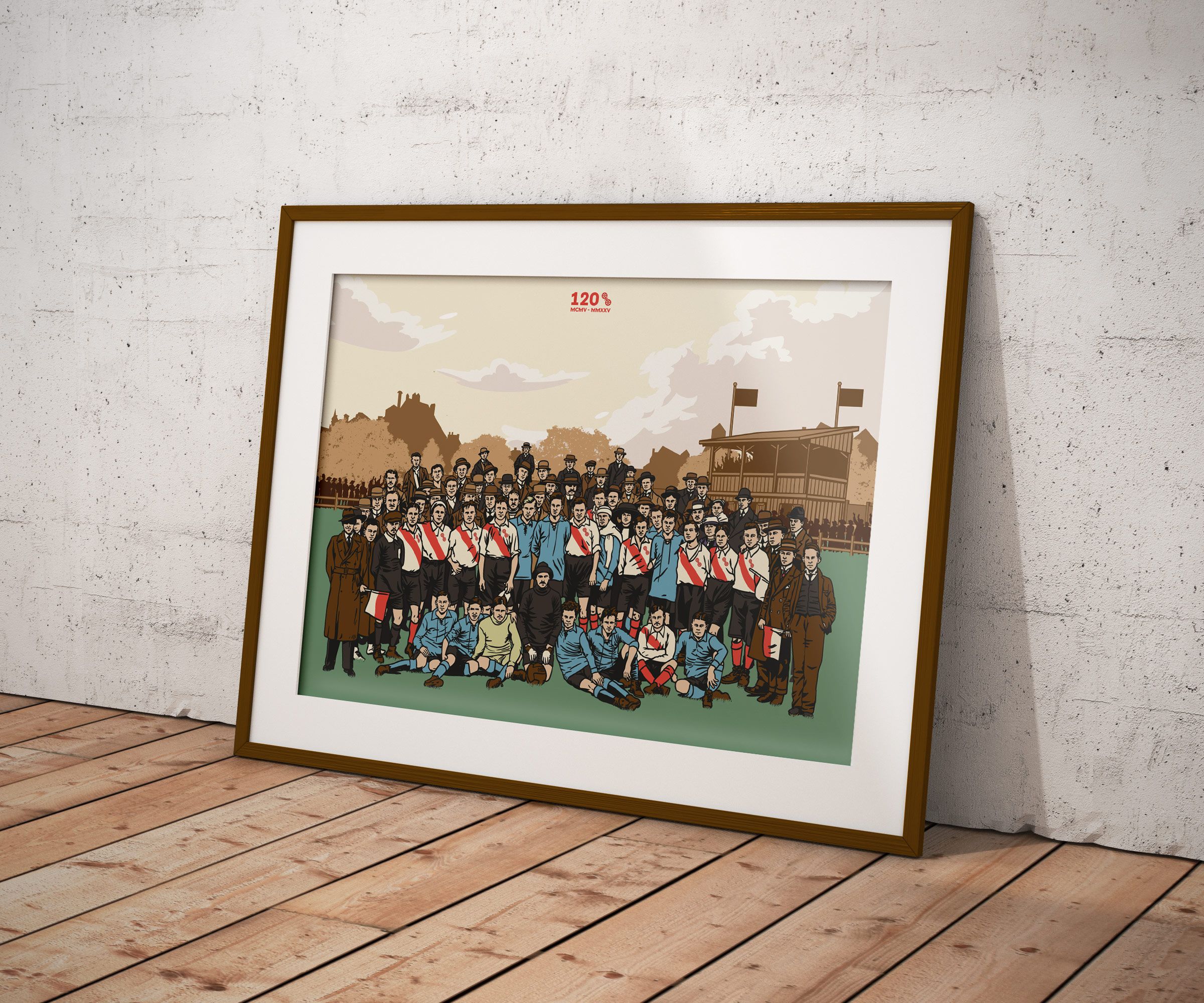 Fine Art Print Mannschaftsbild