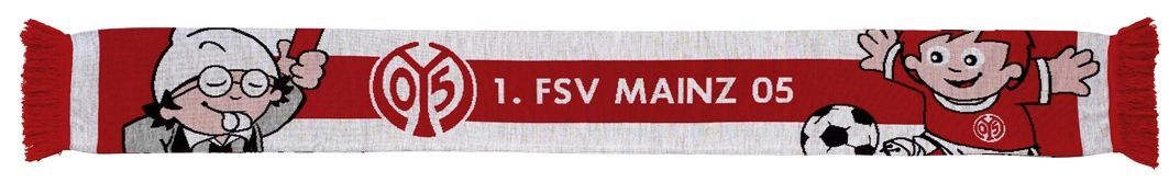 Mainz 05 Schal Mainzelmännchen Platzwart