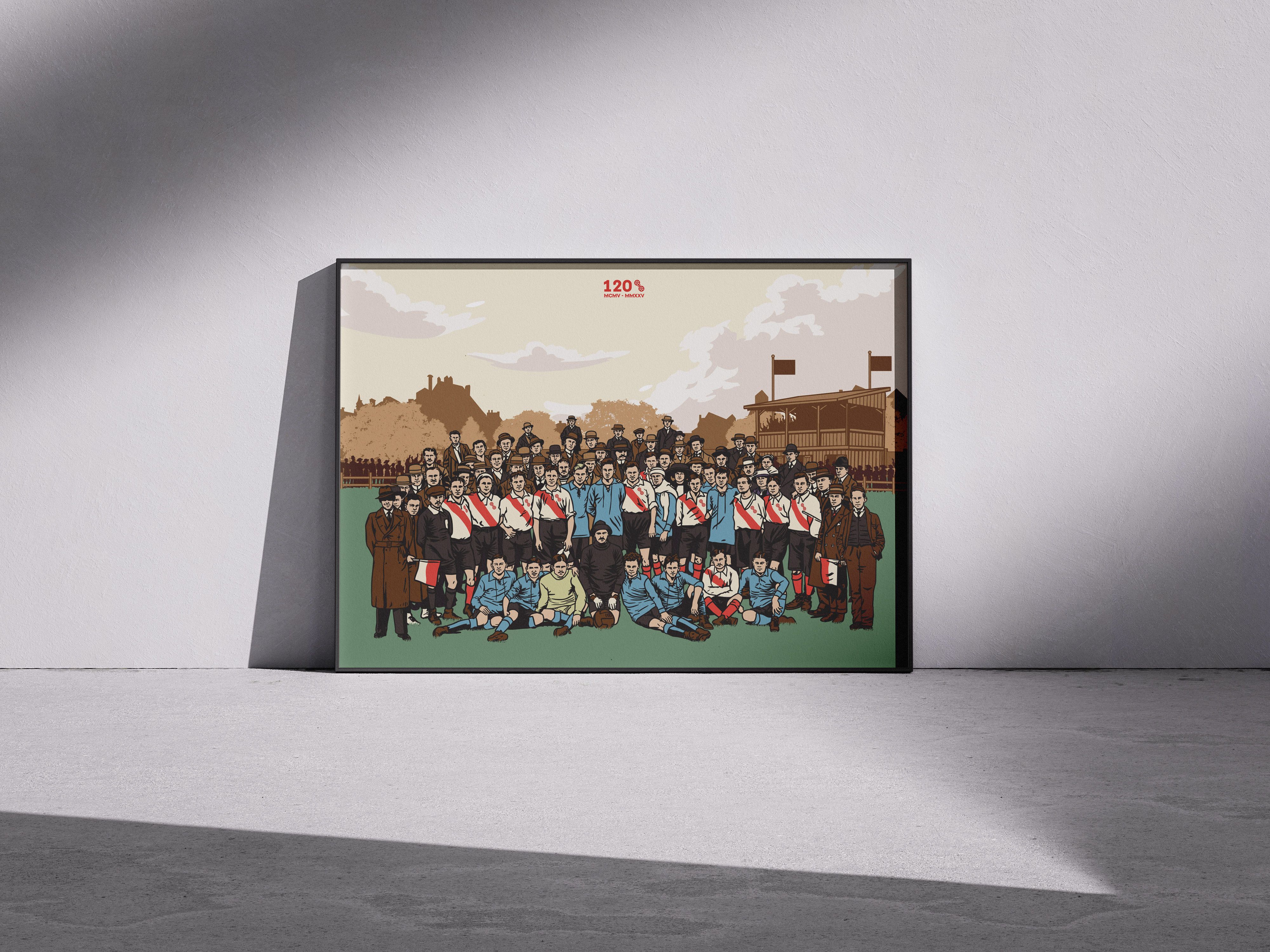 Fine Art Print Mannschaftsbild