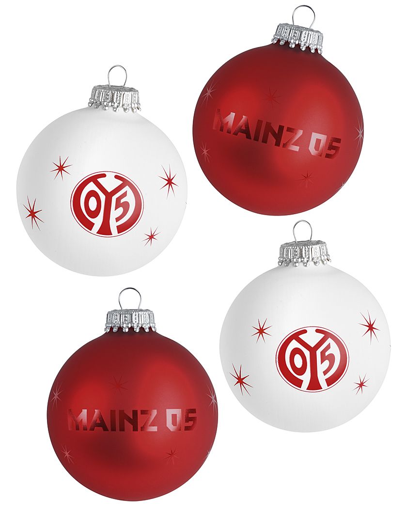 Mainz 05 Weihnachtsbaumkugeln Logo