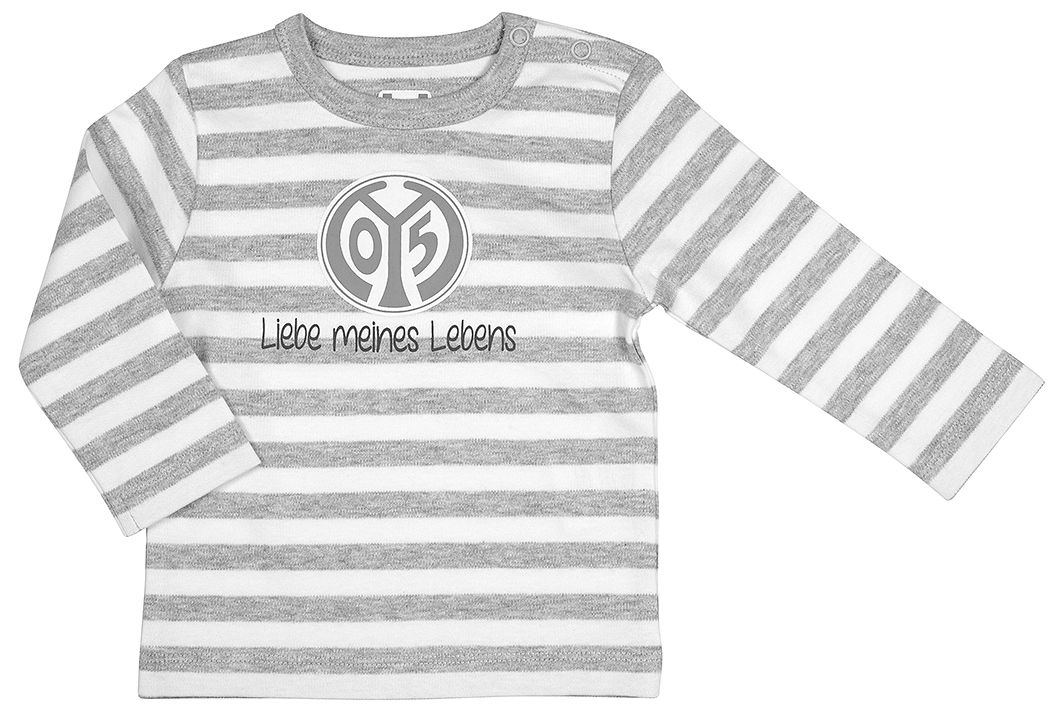 Mainz 05 Baby Langarmshirt "Liebe meines Lebens"