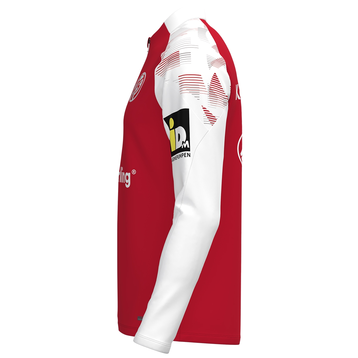 Zip Trainingssweat 26/27 Herren mit Sponsoren